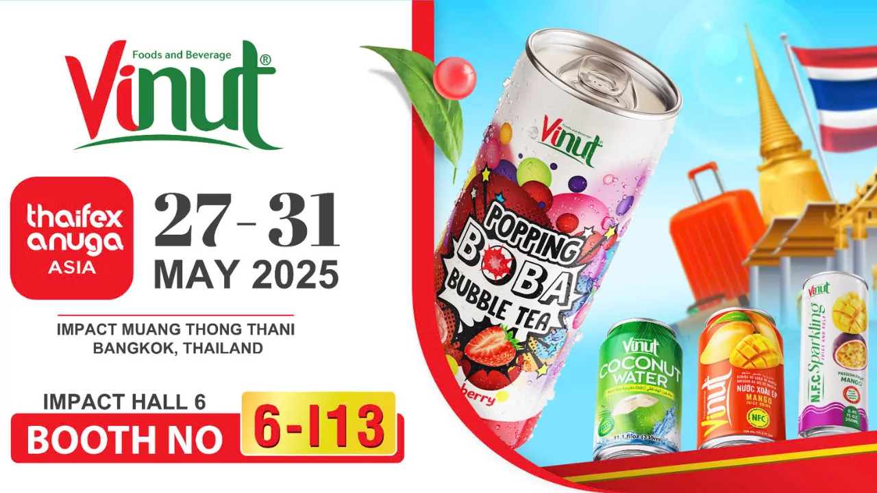 VINUT & VINUT TRUST and Nam Viet Group to Showcase at THAIFEX – ANUGA ASIA 2025 4 VINUT & VINUT TRUST and Nam Viet Group to Showcase at THAIFEX – ANUGA ASIA 2025
