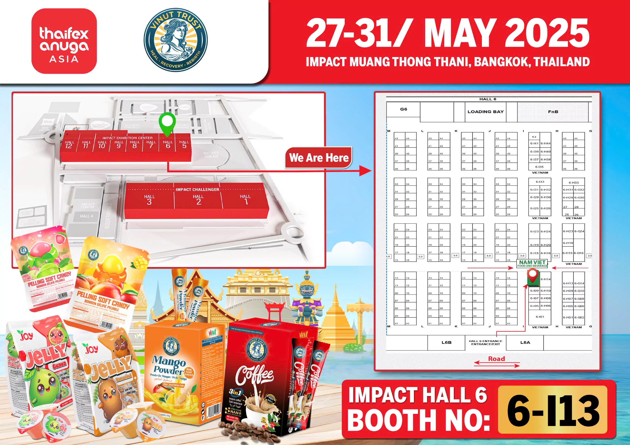 VINUT & VINUT TRUST and Nam Viet Group to Showcase at THAIFEX – ANUGA ASIA 2025 6 z6587287859743 1e8b8127c105fdc7c6b627a53624bc17