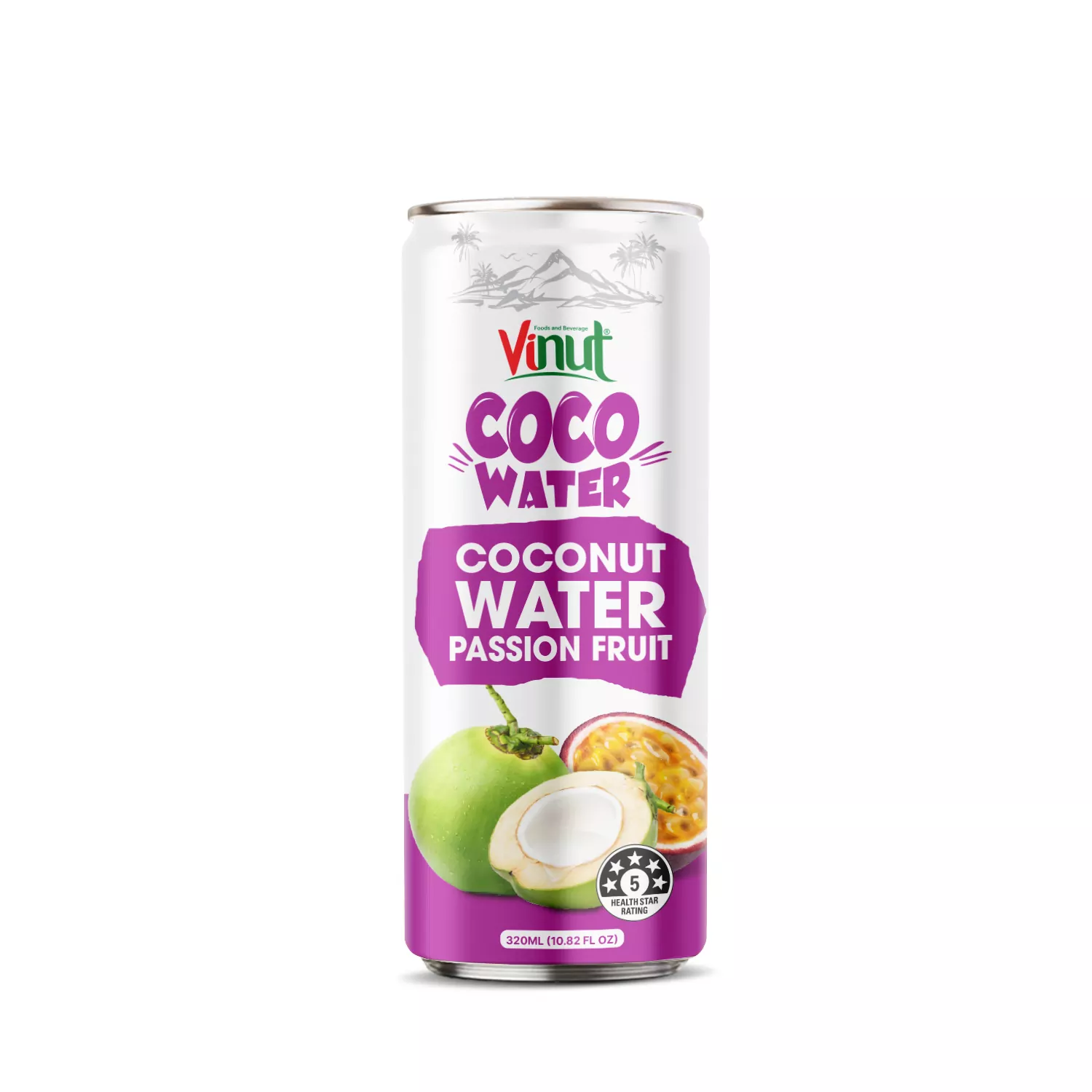COCONUT WITH PASSION FRUIT
