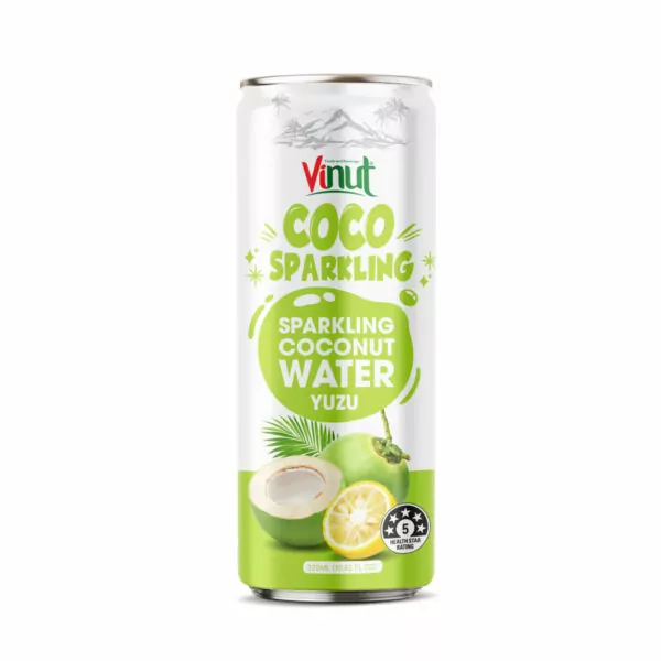10.8 fl oz Vinut Yuzu Flavored Sparkling Coconut Water