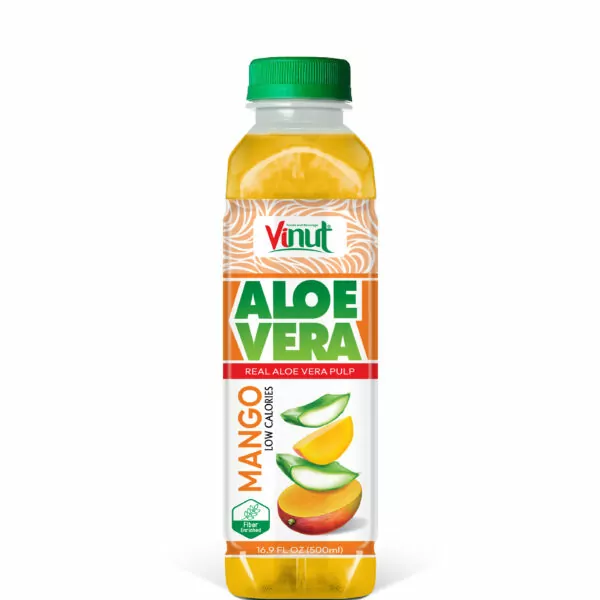 16.9 fl oz Vinut Aloe Vera Juice Drink with Mango