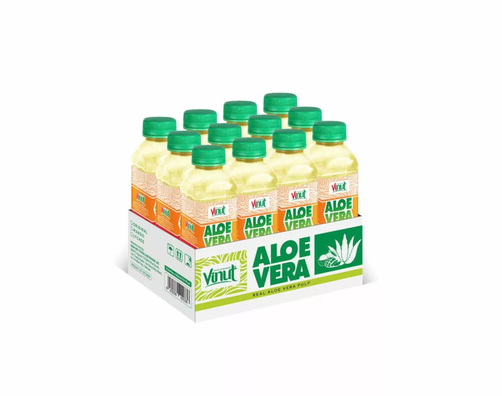 16.9 fl oz Vinut Aloe Vera Juice Drink with Mango - Image 3
