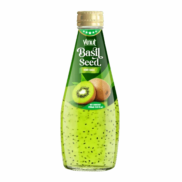VINUT Basil Seed Drink with Kiwi Juice
