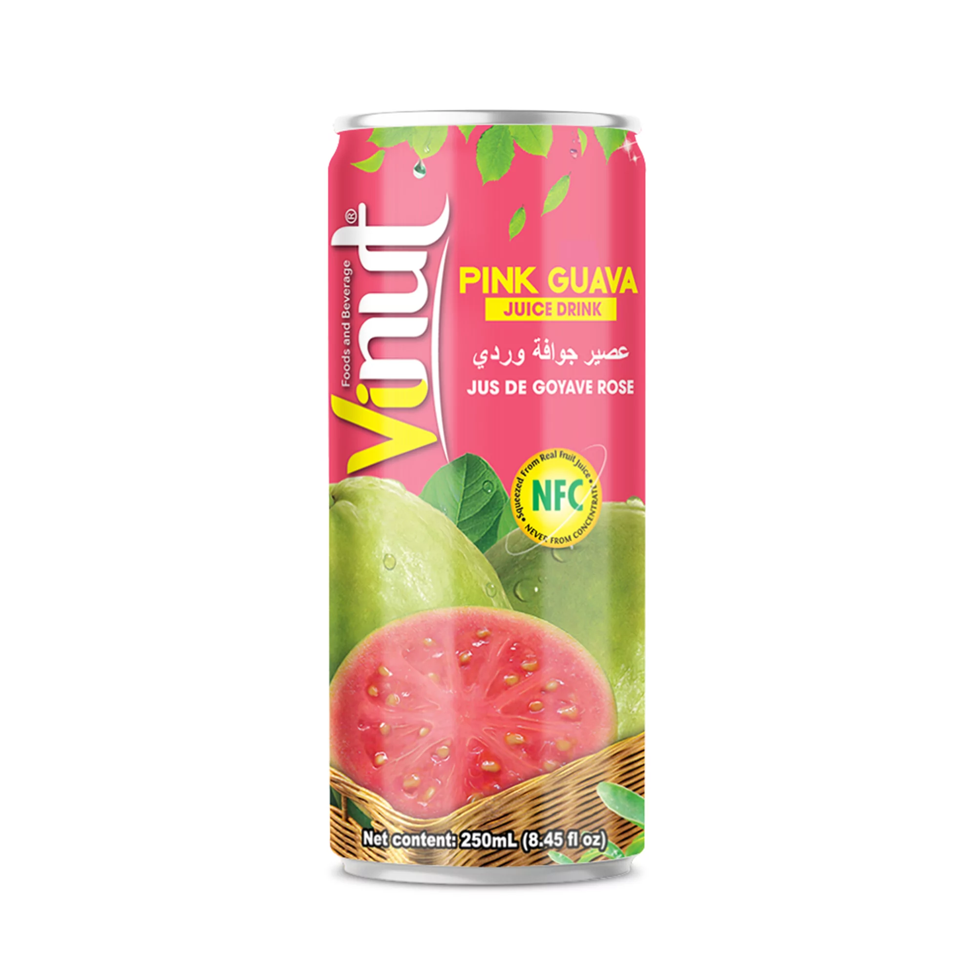 8.45 fl oz VINUT Pink Guava Juice Drink