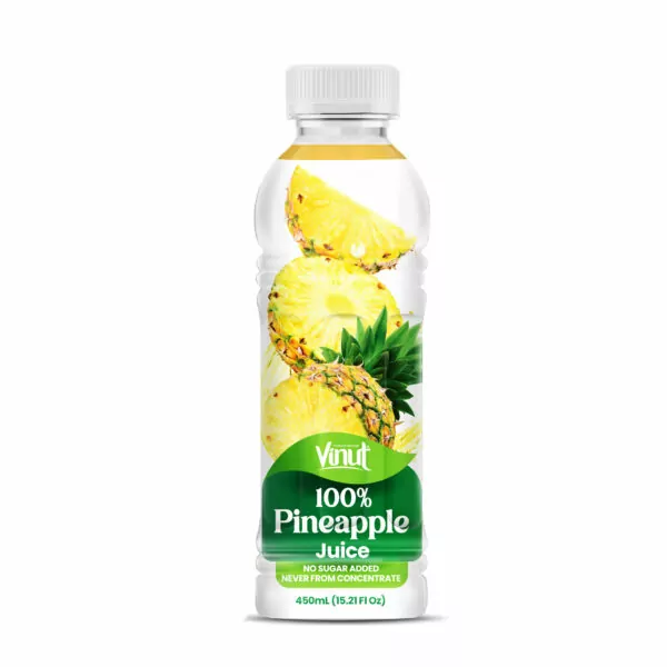 450ML VINUT 100% Pineapple Juice NFC