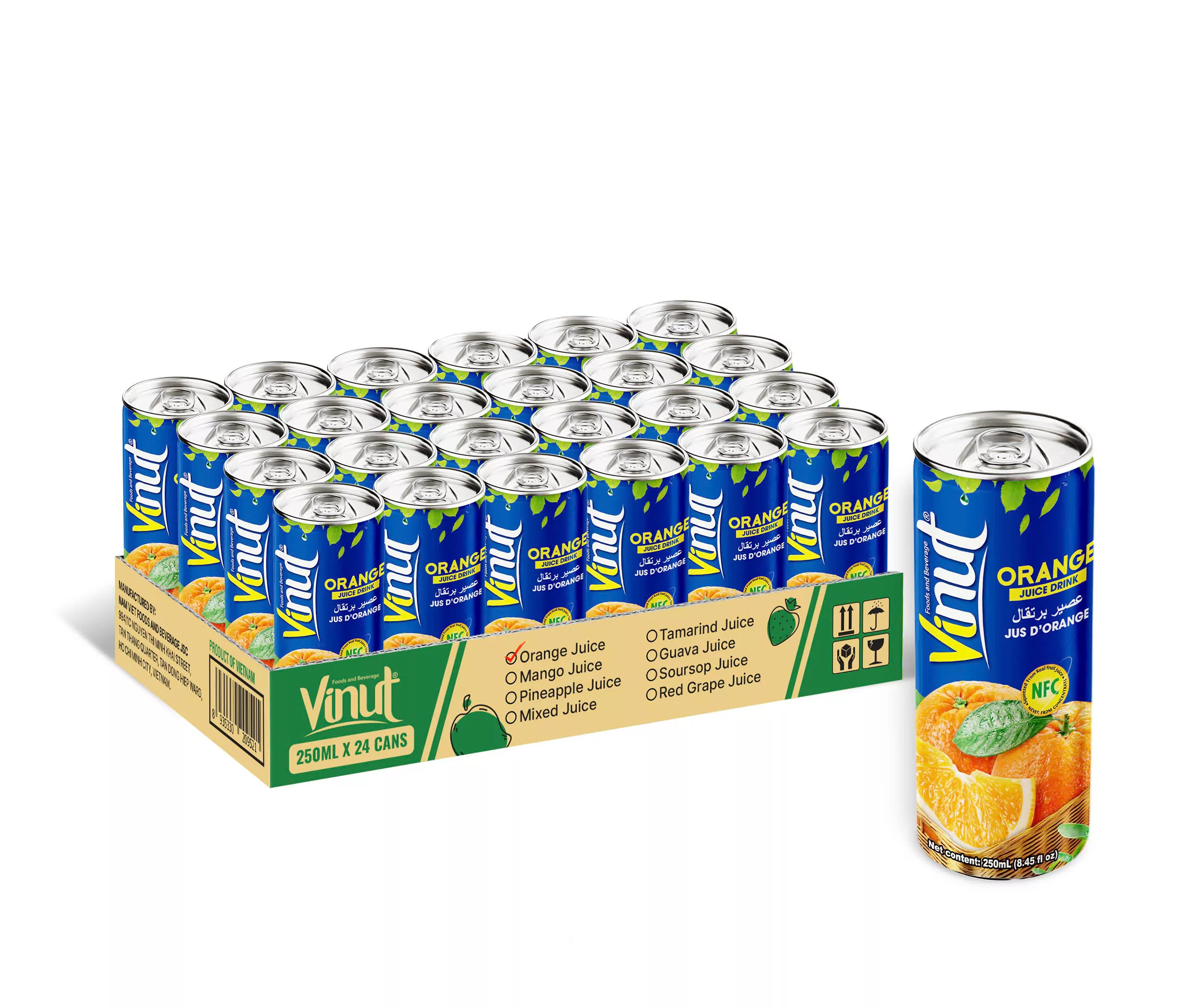 8.45 fl oz VINUT Orange Juice Drink