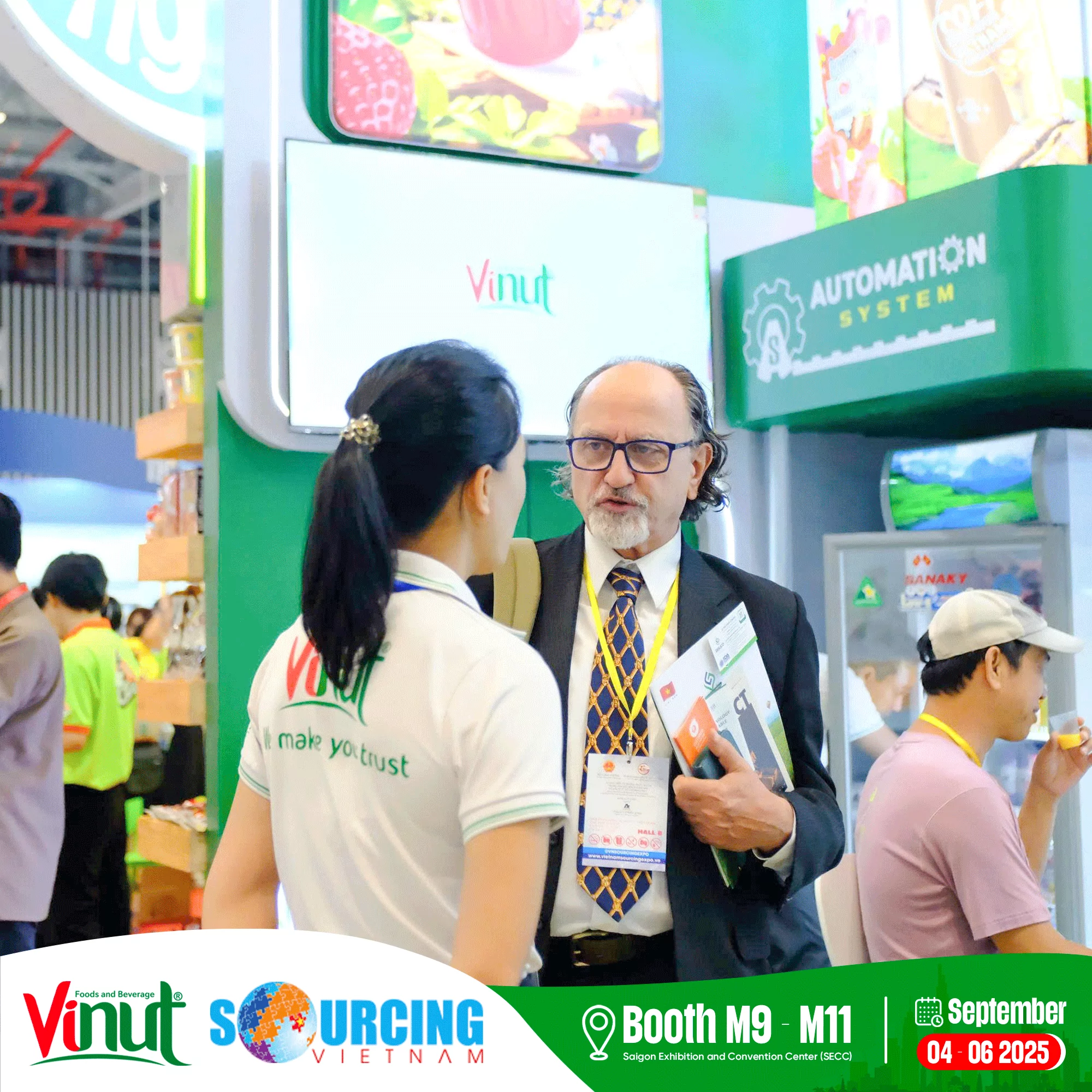 VINUT Showcases Authentic Vietnamese Beverages at Vietnam International Sourcing Expo 2025 4 vinut