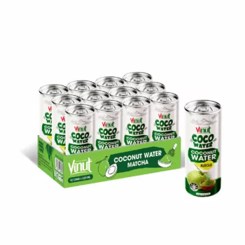 320ml Vinut Coconut Water with Matcha Drink - Image 2